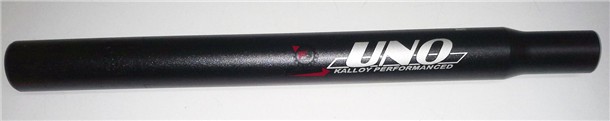 CANOTTO SELLA 27,2 X 300 ALLUM. NERO