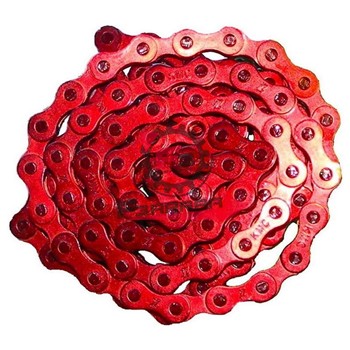 CATENA BICI 1 VEL 1/2 1/8 ROSSA