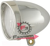 FANALE ANTERIORE RETRO' LED CROMATO