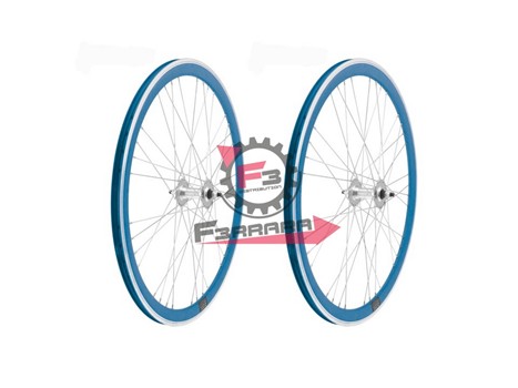 RUOTE FIXED 700X28 BLU (CP)