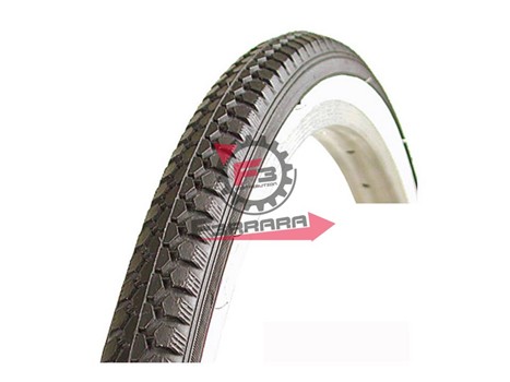 COPERTONE 26X1/2 CITY BIANCO/NERO