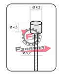 FILO CAMBIO CORSA 1,2X 2,00 STAINLES