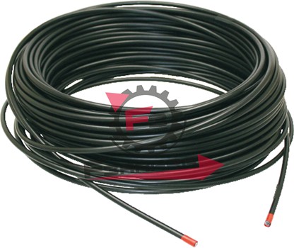 GUAINA CAMBIO 4 C/TEFLON NERA (30MT)