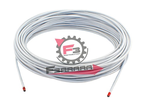 GUAINA FRENO 5 C/TEFLON BIANCA (30MT
