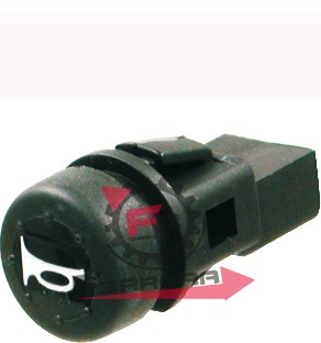 PULSANTE CLAXON TONDO X PIAGGIO NERO