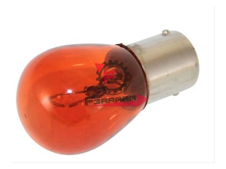 LAMPADA 12V 21W SFERA BA15S ARANCIO