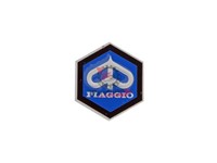 SCUDETTO ESAGONO GRANDE PIAGGIO 42MM