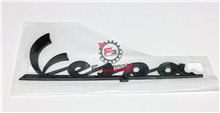 TARGHETTA VESPA GTS COFANO LATERALE
