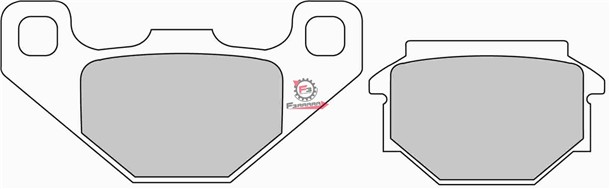 PASTIGLIE FD0165 ORIG. APRILIA (SR)