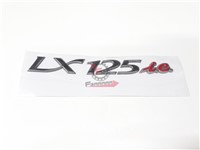 TARGHETTA -LX 125 IE-