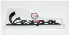 TARGHETTA VESPA GTS COFANO LATERALE