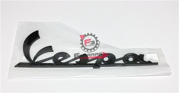 TARGHETTA VESPA GTS COFANO LATERALE