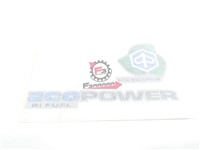 TARGHETTA ECO POWER DX PORTER