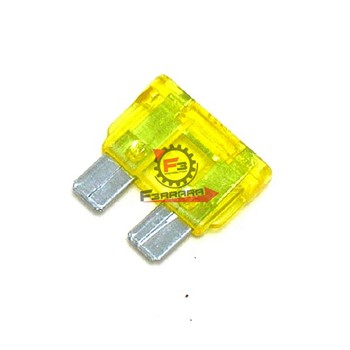 FUSIBILE LAMA 20 AMP. GIALLO