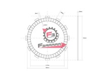 DISCO FRIZIONE GUARNITO GIAPPONE OEM