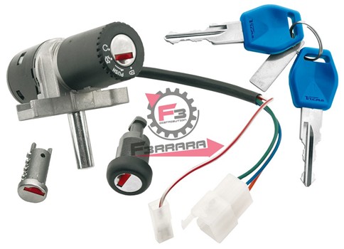 KIT SERRATURE SCARABEO 50/100 4T