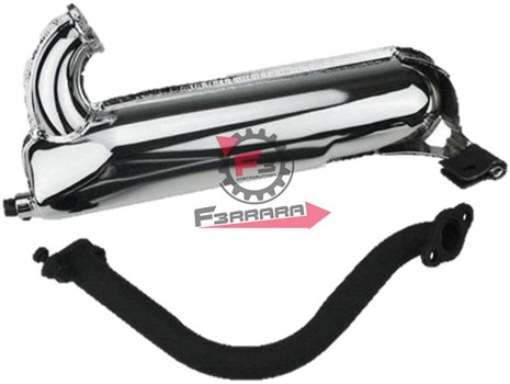 MARMITTA VESPA ET3 125 PER 50 CROMAT