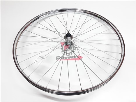 RUOTA 28 X 5/8 POSTERIORE R ACCIAIO