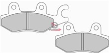 PASTIGLIE FRENO MOTO FD0257 (SR)
