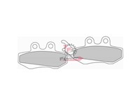 PASTIGLIE FRENO MOTO FD0195 (SR)
