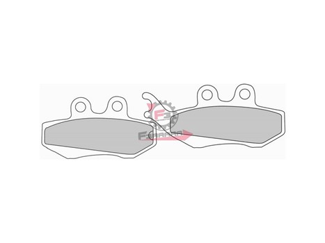 PASTIGLIE FRENO MOTO FD0195 (SR)
