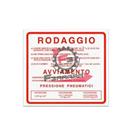 ADESIVO VESPA - RODAGGIO - ROSSO 2%