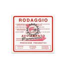 ADESIVO VESPA - RODAGGIO - ROSSO 2%