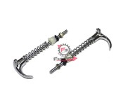 COPPIA GANCI COFANO VESPA RALLY 180
