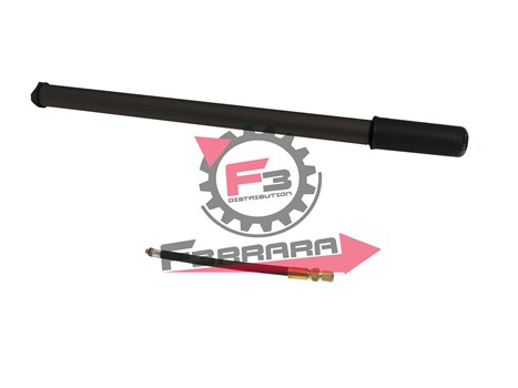 POMPA BICI 250/280 ALLUMINIO NERA