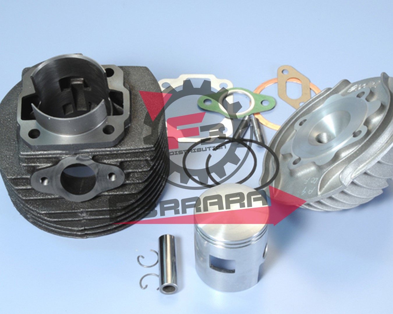 Prodotti KIT CILINDRO VESPA 125 ET3 D.57 RAC