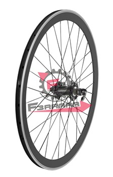 RUOTE FIXED 700 A CONTROPEDALE NERO