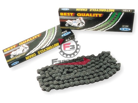 CATENA MOTO 415H 90 X 130 LU KMC