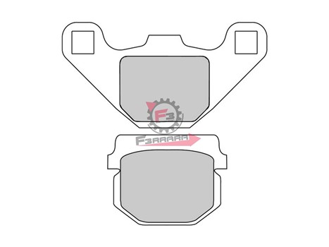 PASTIGLIE FRENO MOTO FD0085 (SR)