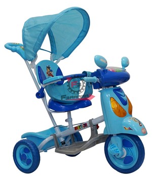 TRICICLO SCOOTER BLU