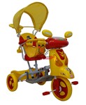 TRICICLO SCOOTER GIALLO