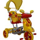 TRICICLO SCOOTER GIALLO