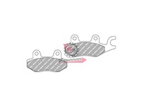 PASTIGLIE FRENO MOTO FD0163 (SR)