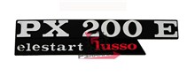 TARGHETTA PX 200 E ELESTART LUSSO