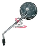 SPECCHIO MOTO DX CROMO C/FILETTO SX