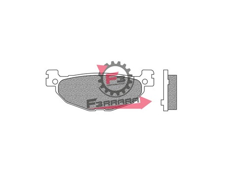 PASTIGLIE FRENO FD0378 SCOOTER (SR)