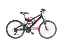 BICI BIAMMORTIZZATA 26 18V NERA COP
