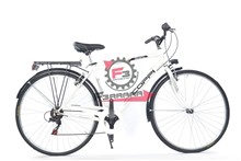 BICI BEVERLY 28 UOMO 6V BIANCO/NERO