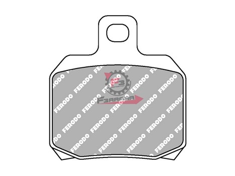 PASTIGLIE FRENO MOTO FD0256 (SR)