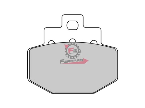 PASTIGLIE FRENO MOTO FD0298 (SR)