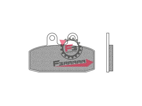 PASTIGLIE FRENO SCOOTER FD0091 (SR)