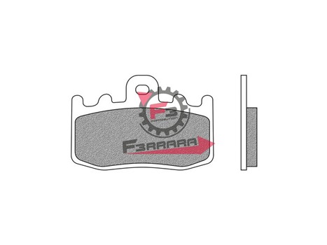 PASTIGLIE FRENO MOTO FD0320 (SR)