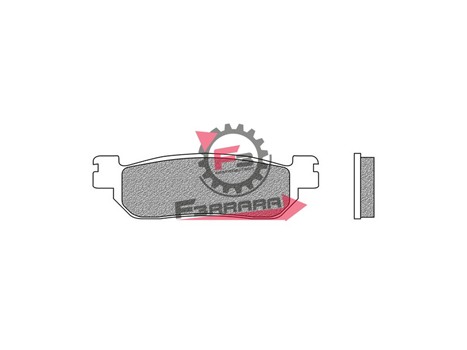 PASTIGLIE FRENO SCOOTER FD0259 (SR)