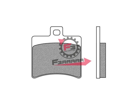 PASTIGLIE FRENO SCOOTER FD0267 (SR)