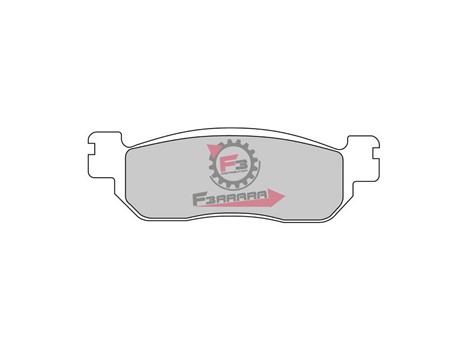 PASTIGLIE FRENO MOTO FD0259 (SR)