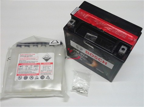 BATTERIA YTX14-BS CON ACIDO BOSCH